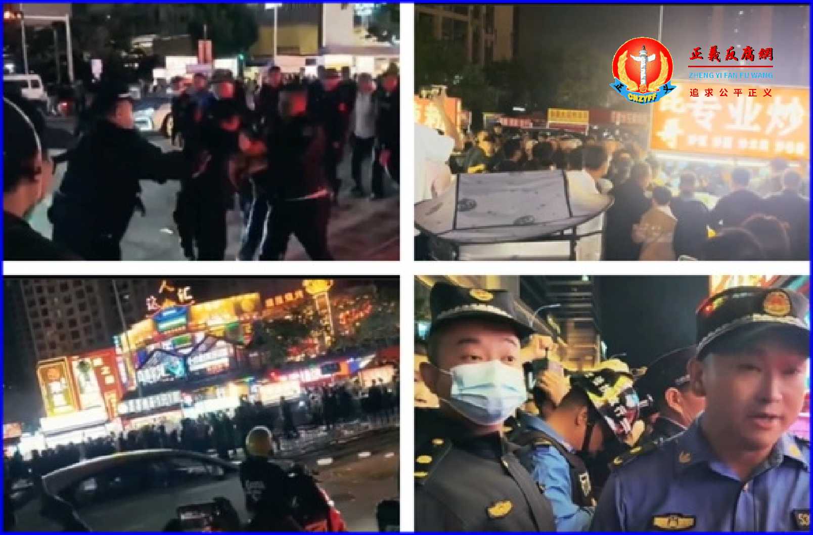 2025年9月27日晚至28日凌晨,云南昆明市海乐世界夜市摊贩与城管、警察爆发了一场持续约六小时的激烈冲突。.jpg 2025年9月27日晚至28日凌晨,云南昆明市海乐世界夜市摊贩与城管、警察爆发了一场持续约六小时的激烈冲突。.jpg